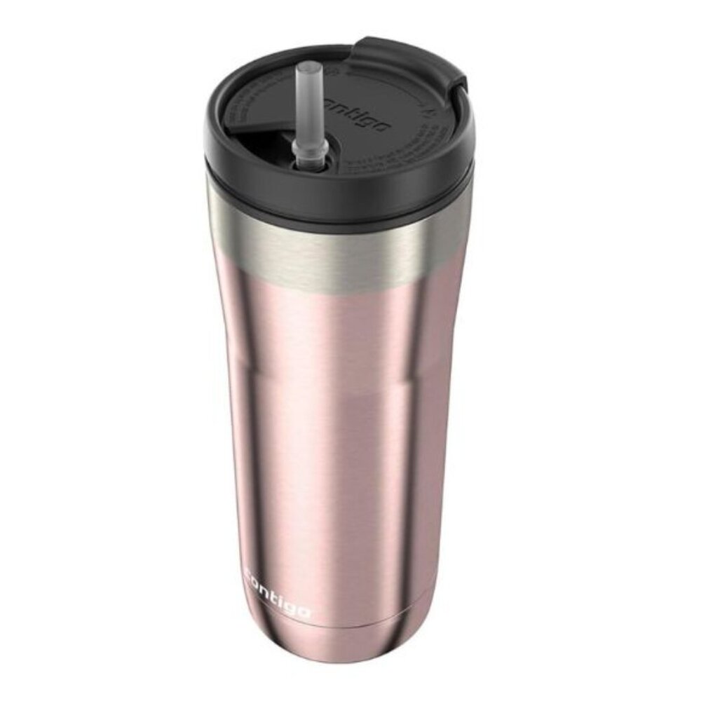 Contigo 24oz Stainless Steel Uptown Dual-Sip Insulated Tumbler - Macchiato